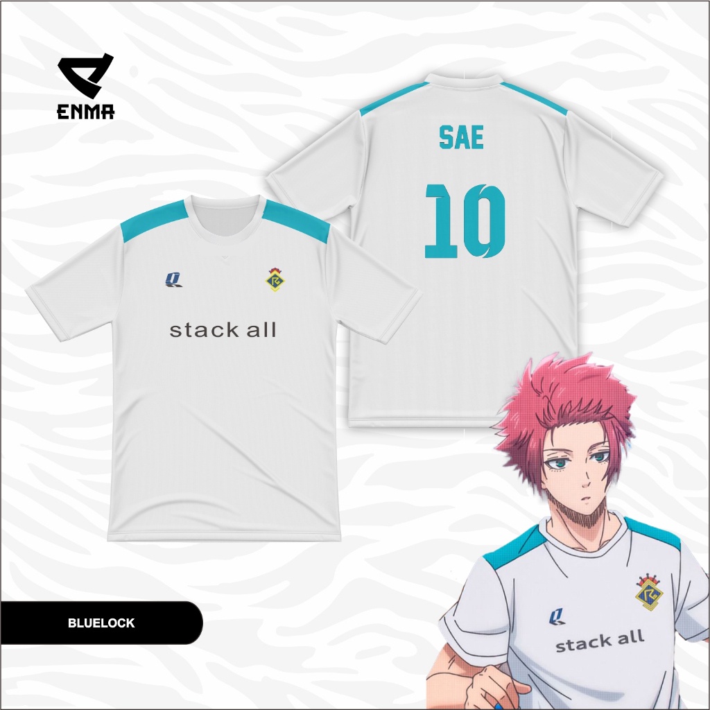 Itoshi Sae Jersey Version Real Madrid Blue Lock