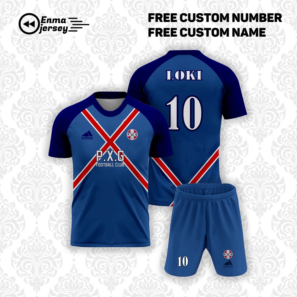 Blue Lock Julian Loki Paris X Gen P.X.G Team Anime Jersey