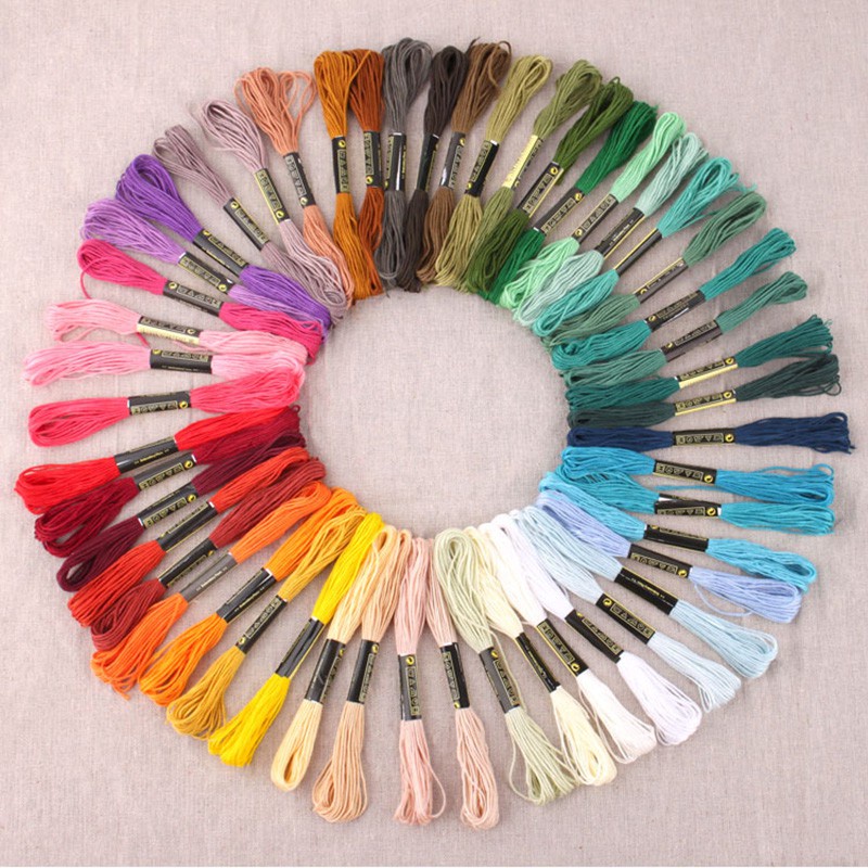 Essential Quality 50/100 pcs Anchor Similar DMC embroidery floss Cross Stitch Cotton Thread Sewing Skeins Craft Whole... - Image 5