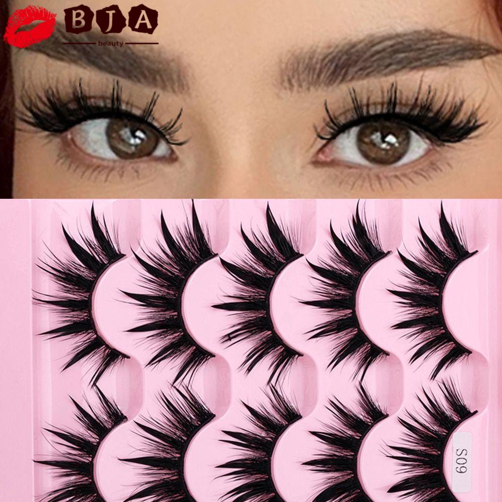 ✿BJA✿ False Eyelashes Reusable Extension Soft Band Handmade Craft Thai Wet Eyelashes