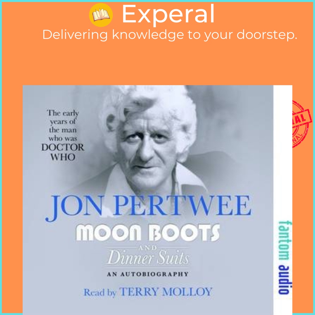 [English - 100% Original] - Moon Boots and Dinner Suits by Jon Pertwee (UK edition, paperback)