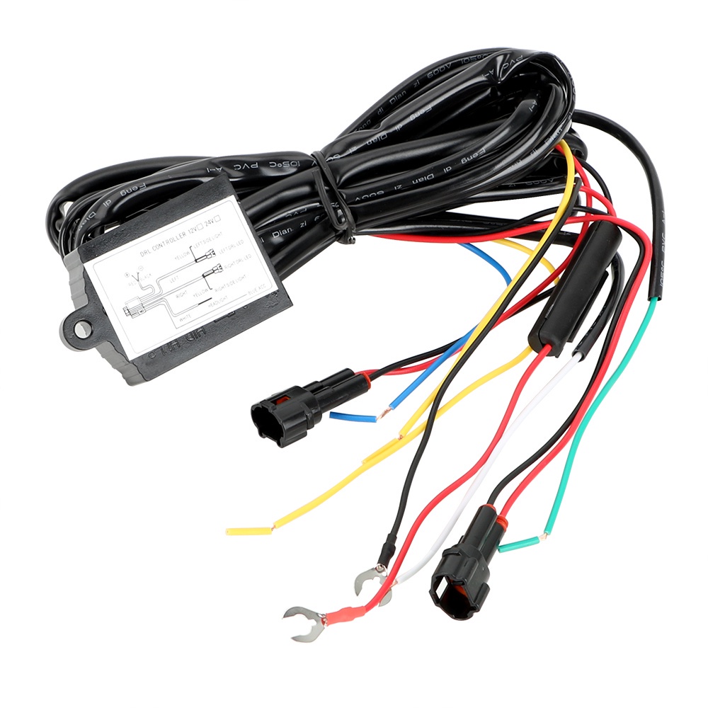 Reliable Versatile 1pc Universal 12V Car DRL Controller Daytime Running LED Light Lamp Relay Harness Control Off Dimm... - Image 4