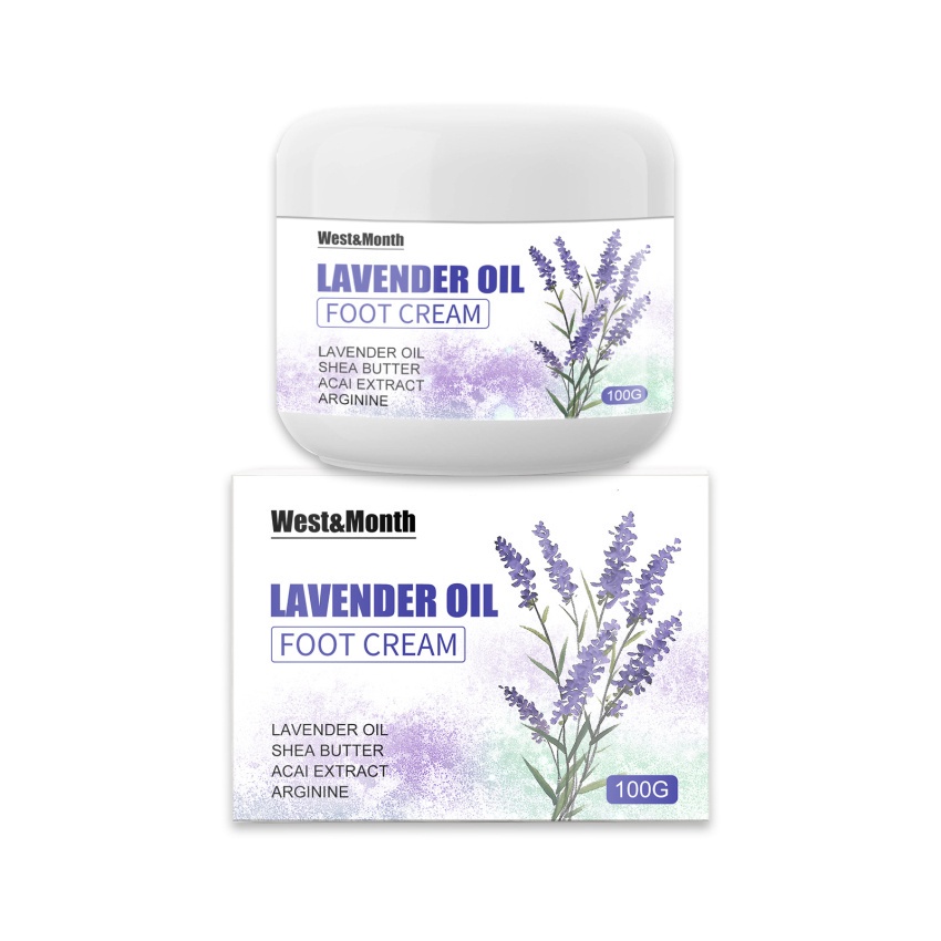 Versatile Purpose Lavender Oil Hand Foot Repair Cream Whitening Brightening Moisturizing Hydrating Soothing Damaged S... - Image 3