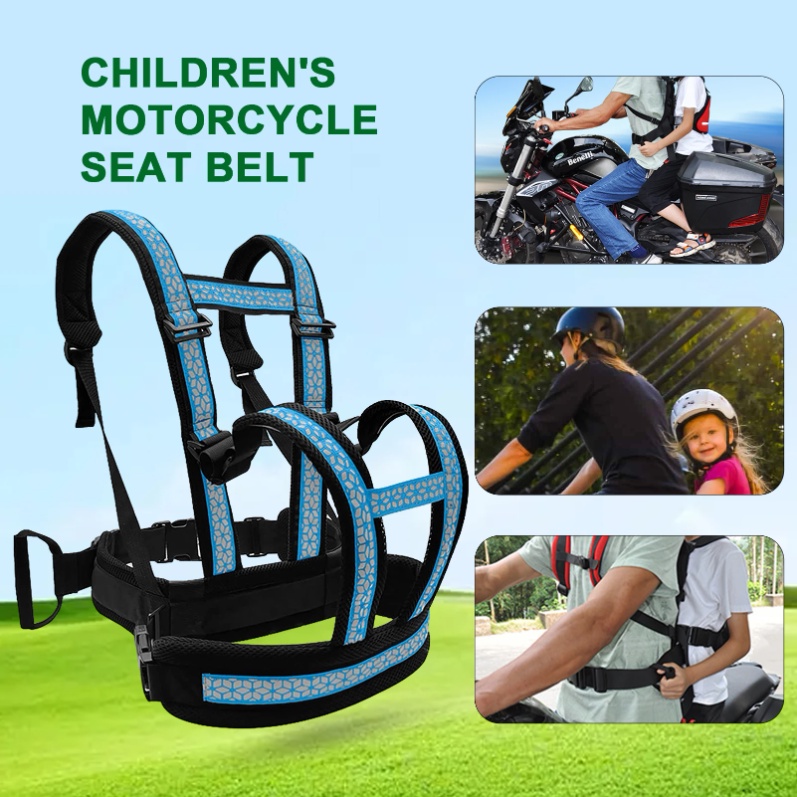 Child Seat Baby Carrier Belt Motorcycle Safety Harness Electric Vehicle Kid Seat Security Protection Belt Motorcycle Accessories