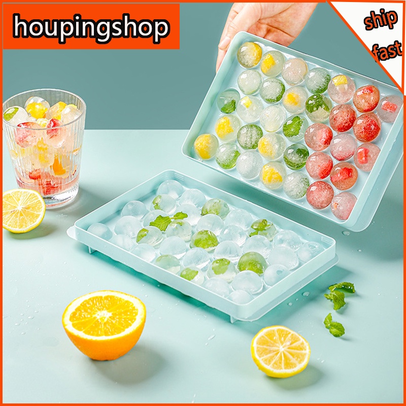 33 Grids Round Ice Cube Tray Ball Jelly Mold Maker Kitchen Party Cooking Ice Ball 球型冰格模具