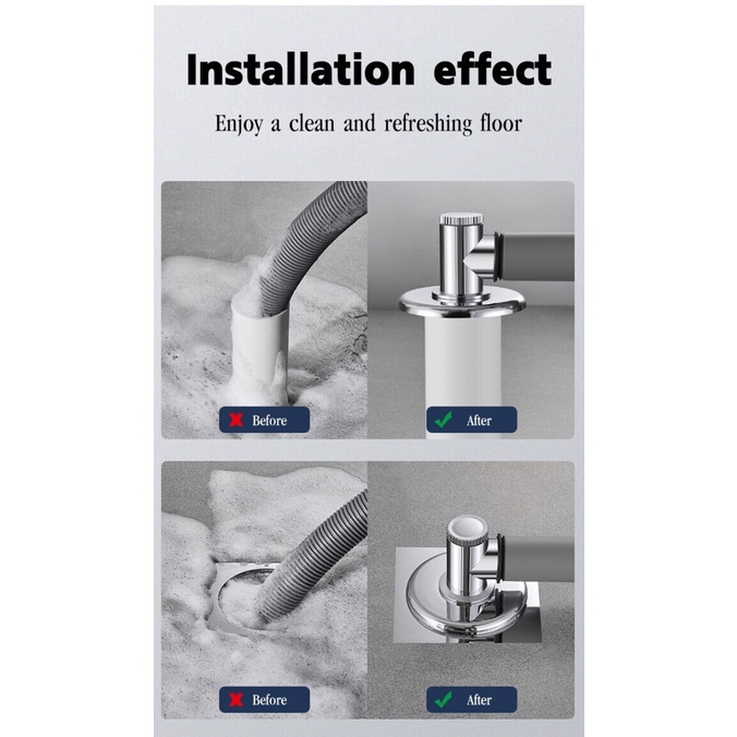 Quality Premium Floor Drain Cover Joint Universal Fit Washing Machine Pipe Special Elbow Toilet Tank Durable Reliable - Image 5