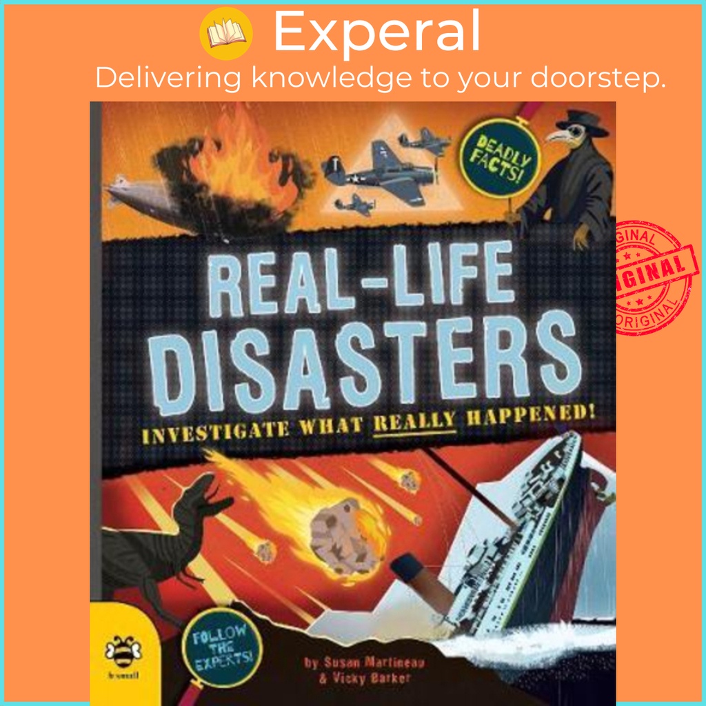 [English - 100% Original] - Real-life Disasters : Investigate What Really Hap by Susan Martineau (UK edition, paperback)