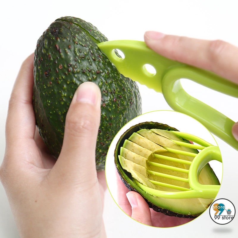 HOT 1Pcs Useful Avocado Slicer / Fruit Manual Slicers / Shea Corer Peeler / Fruit slicer Cutter / Pulp Separator fruit