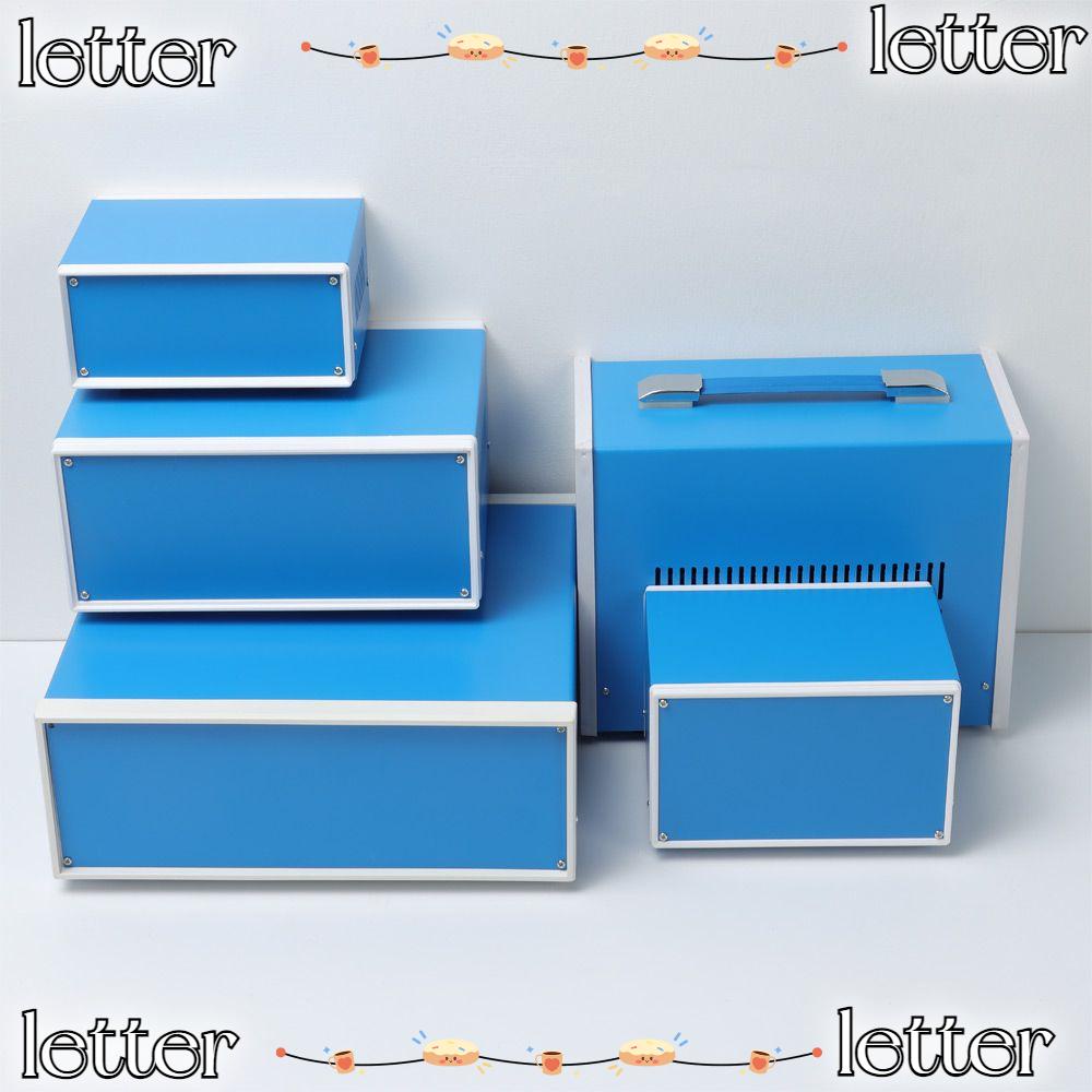 LETTER 80*170*130 Enclosure Project Case DIY Instrument Housing Junction Box Electronic Module Metal 5 Styles Outdoor Indoor Electronics Enclosure Box