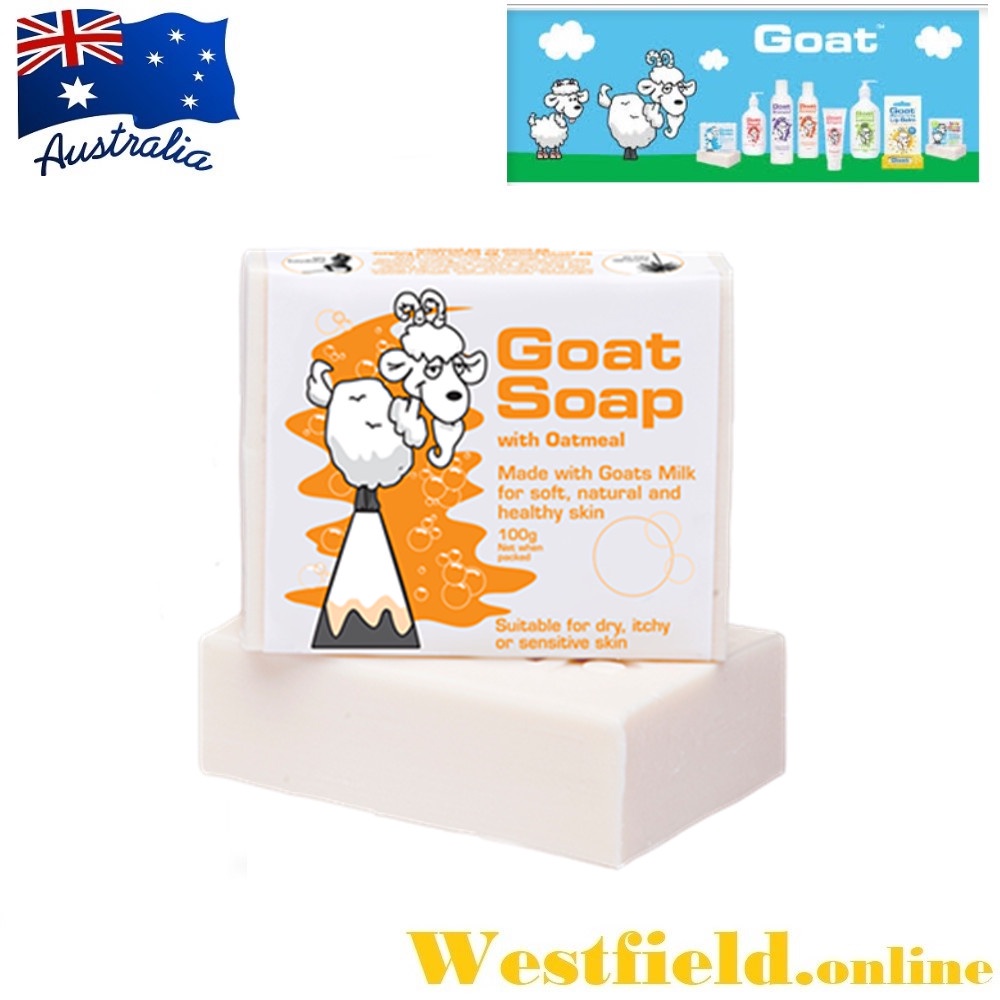 [Australia Import In Stock] The Goat Skincare Organic Soap Oatmeal Flavour ( 100g )