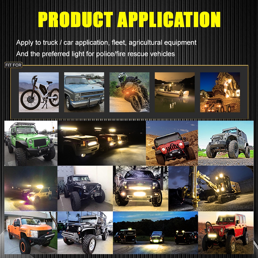 Versatile Durable DVISUV 4inch Car Lights Led Work Light 6500K Spot Beam Motorcycle 4x4 Offroad Truck SUV AVT 12V 24V... - Image 3