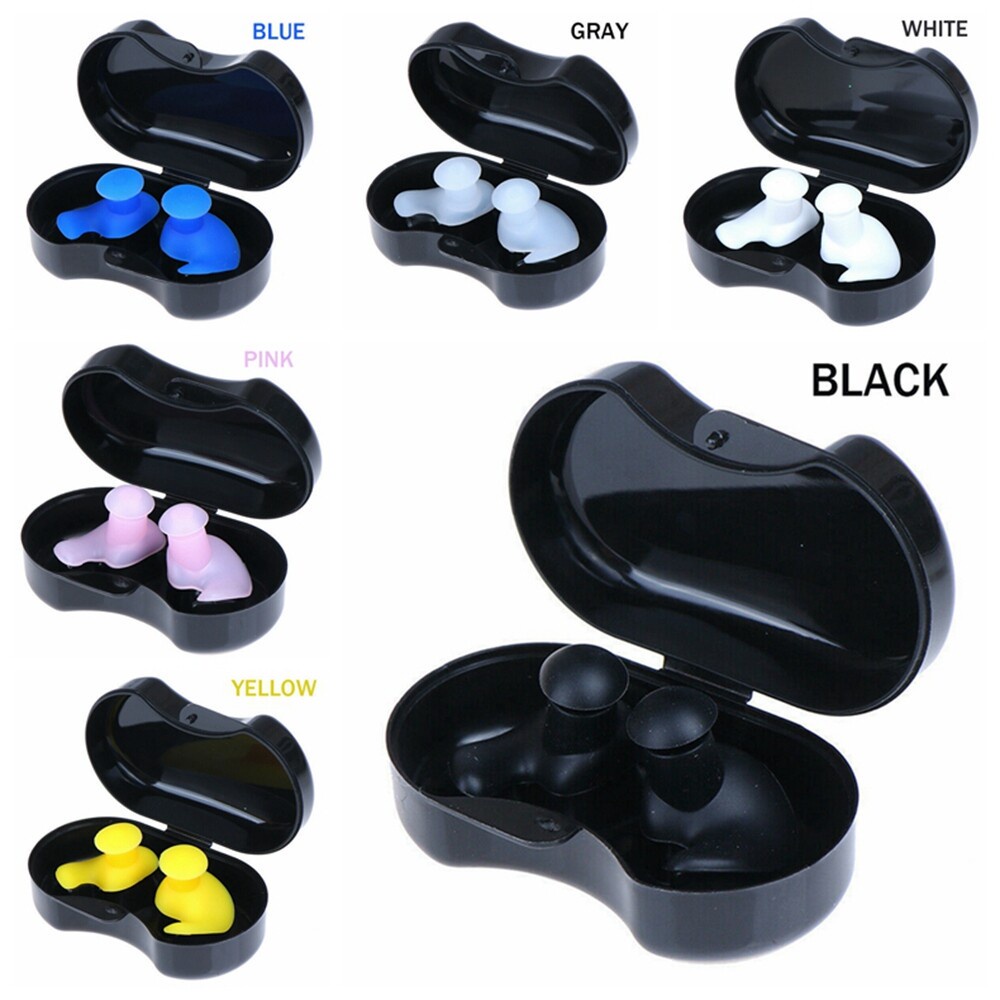 Multi Quality Swimming Ear Plugs Security Noise Reduction Protector Water Sports Silicone Safety Supplies Sleep Noice... - Image 2