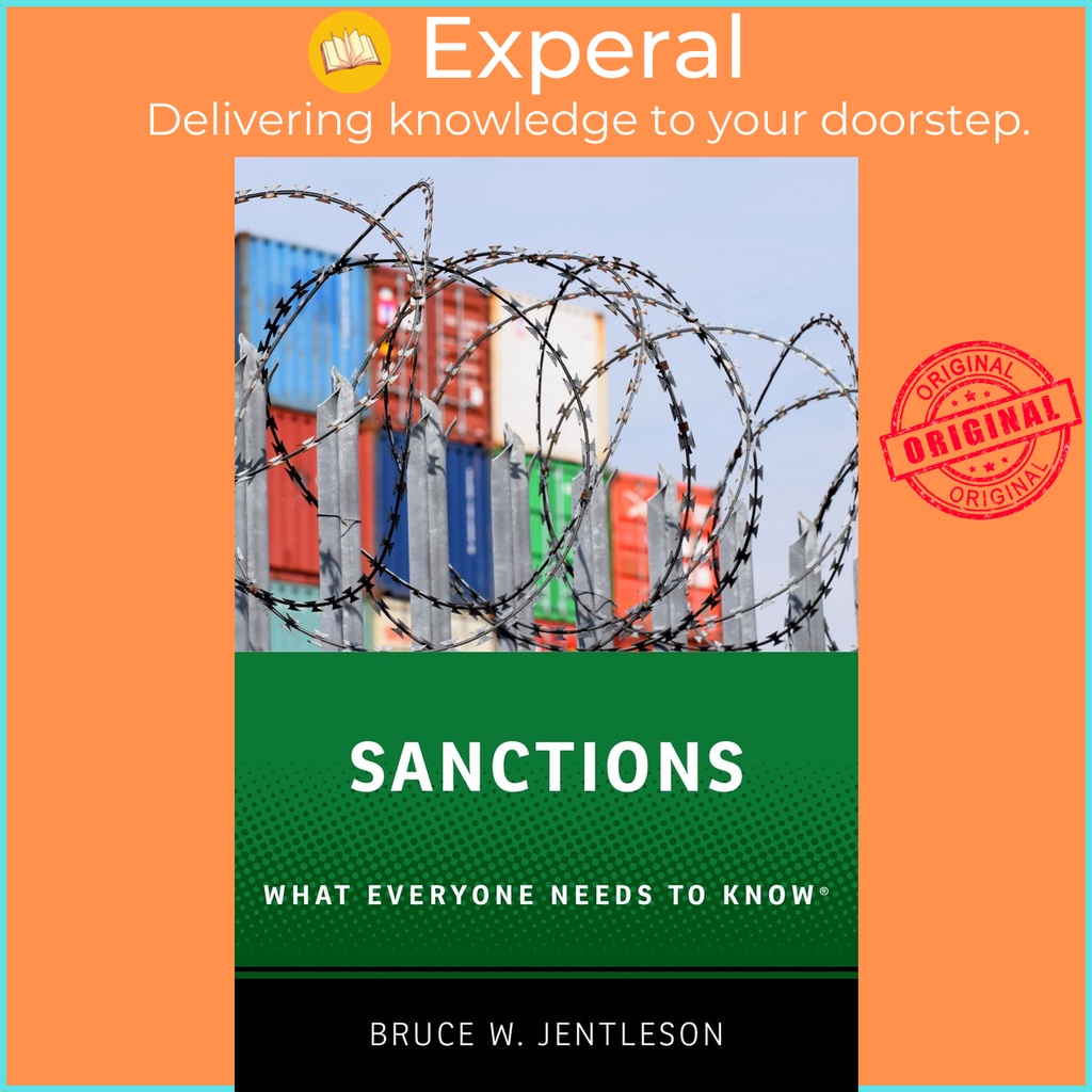 [English - 100% Original] - Sanctions : What Everyone Needs to Know (R) by Bruce W. Jentleson (US edition, paperback)