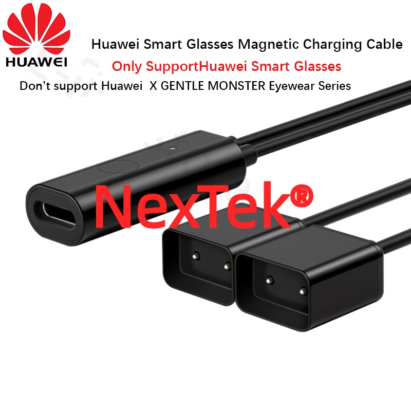 Original HUAWEI Eyewear Magnetic Charging Cable 3th Gen Smart Glasses Charger cable EVI-CG010 Huawei Smart Glasses Magnetic Charging Cable