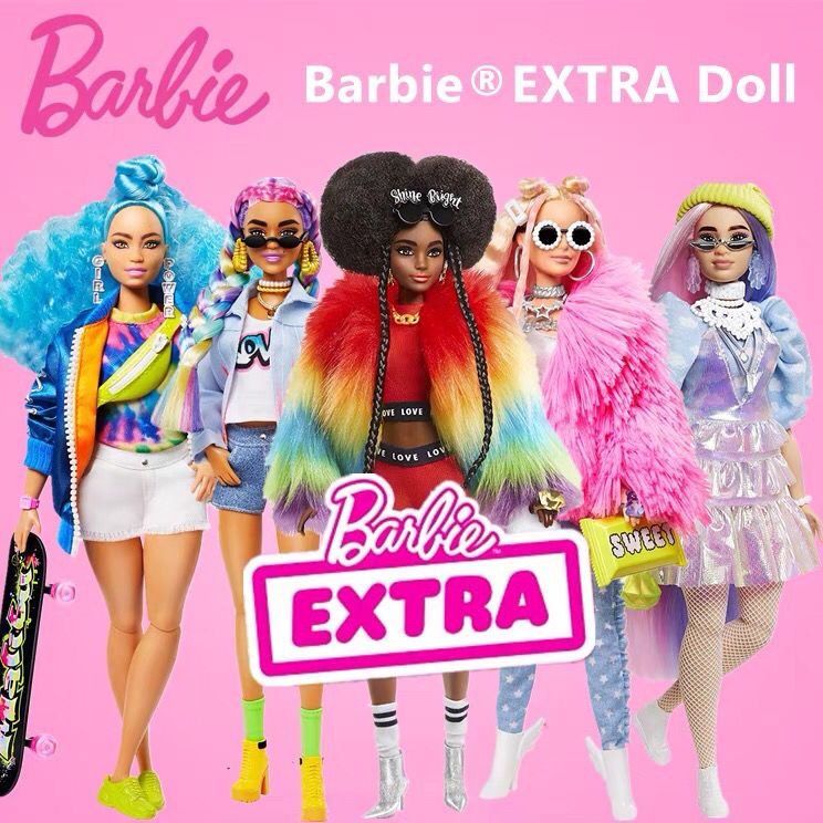 [Ready Stock] Barbie Trendy Series extra Series Girl Play House Toy Gift