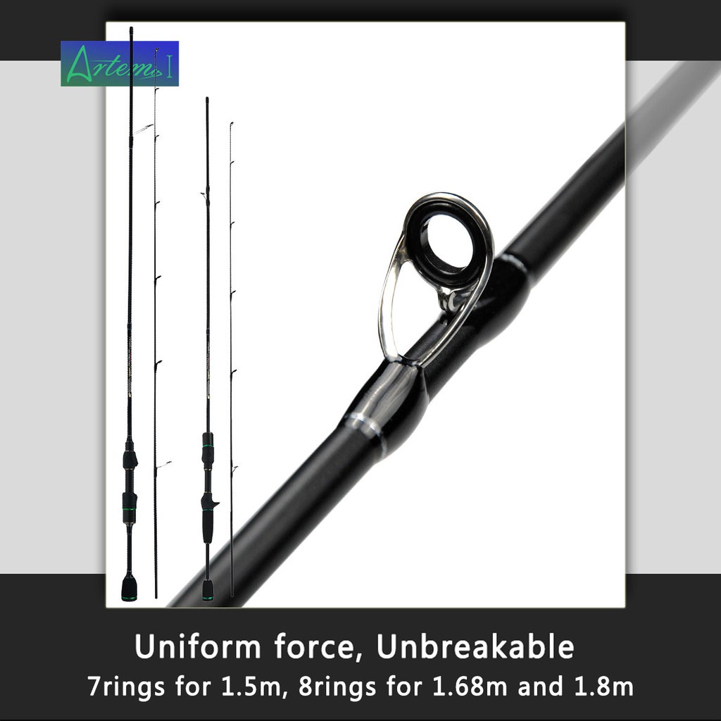 Reliable Premium Artemis 1.5m/1.68m/1.8m/1.98m UL Power Fishing Rod Solid Tip Micro-jigging Ultra Light Spinning Ultr... - Image 2