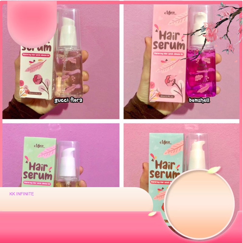 READY STOCK MYCA HAIR SERUM MYCA KERATIN SPRAY VITAMIN C SERUM LIQUID FOUNDATION LIPTEEN