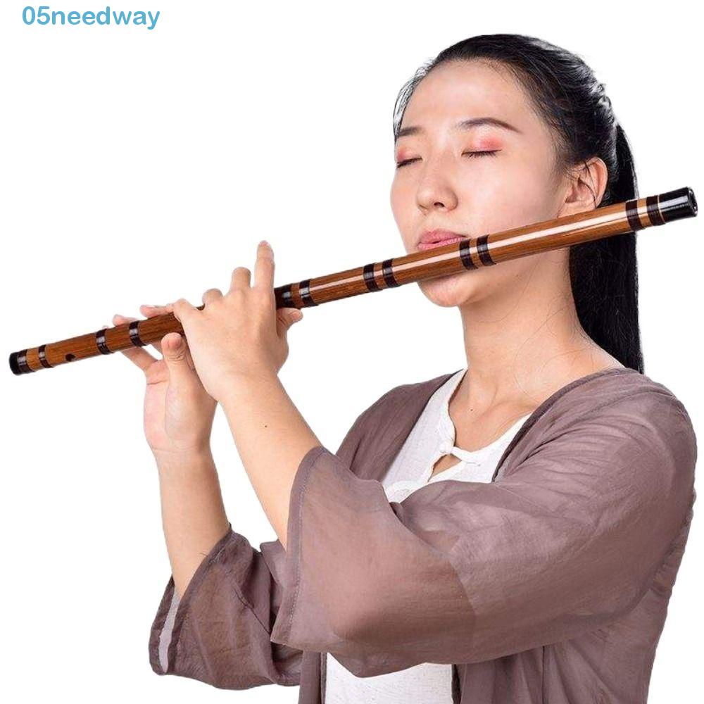 NEEDWAY Bamboo Flute Easy Woodwind Instrument Musical Instruments Flute Clarinet Bamboo Xiao Traditional Flute Transversal Flauta 6 Holes Professional Woodwind Flutes