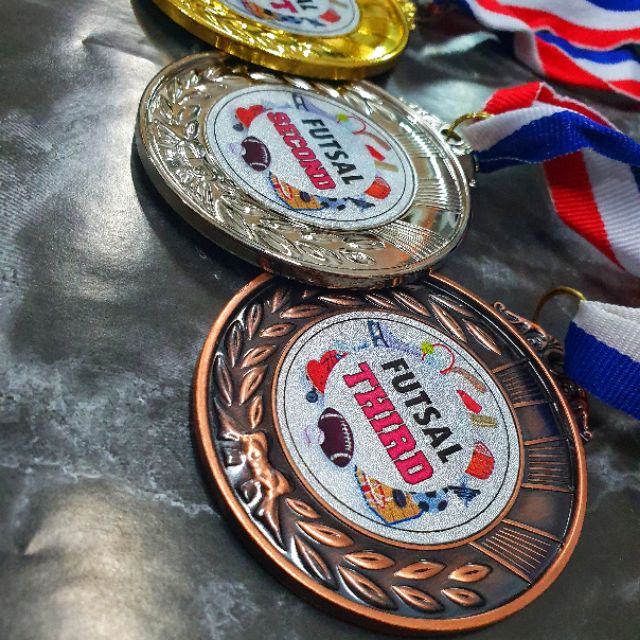 Medal customization，Free Design METAL Medal Both Side Sticker Medal Besi With Ribbon Alloy Gold,Silver,Bronze