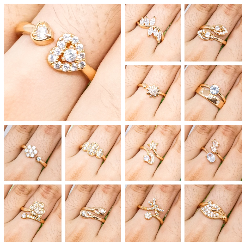 Women's Fashion Titanium Ring Korean Style Rose Gold Stainless Steel Not Easy To Fade Single Diamond