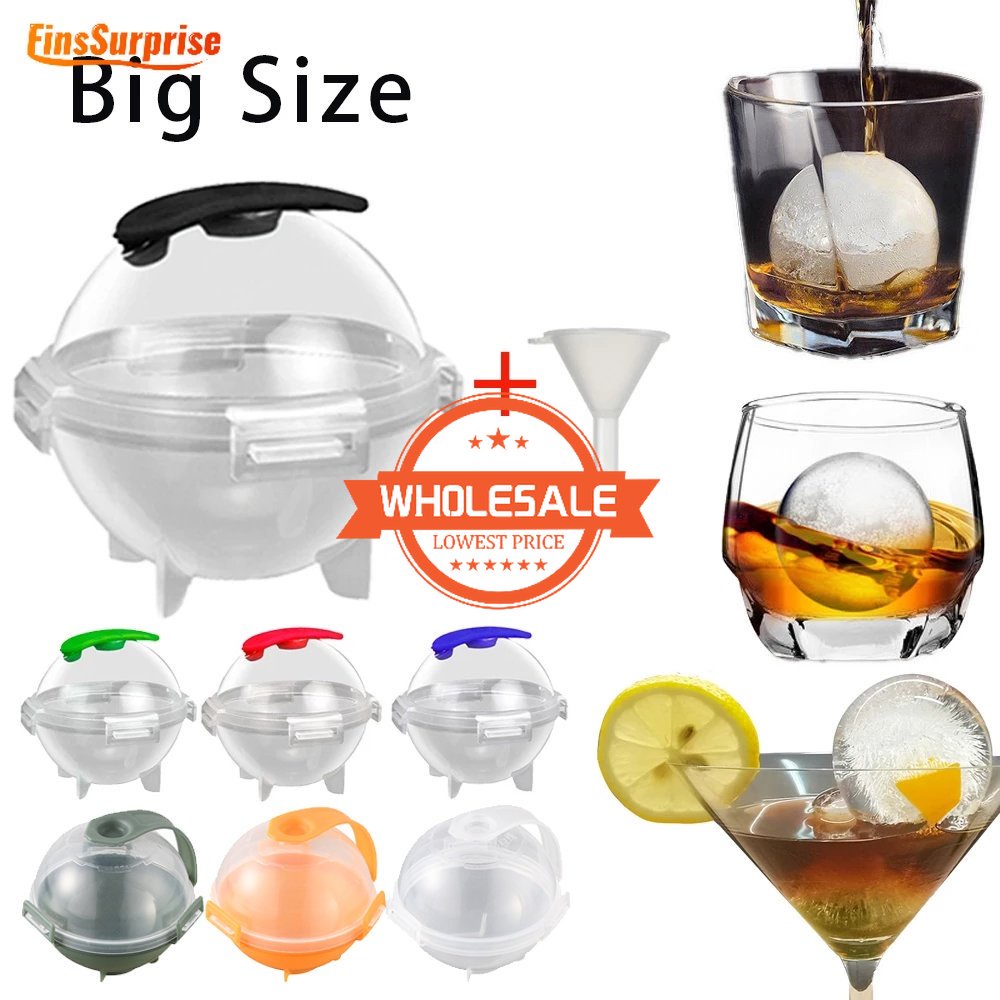 [Wholesale Price] Summer Kitchen Ice Box Ice Cream Maker Tool ice Cube Makers Round Ice Hockey Mold Vodka Ball Ice Mould Bar Party Articles