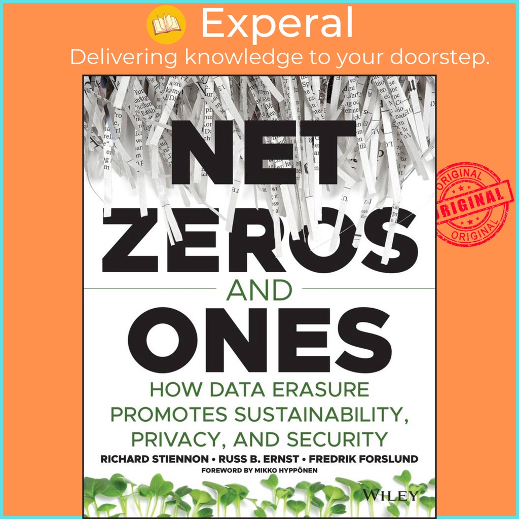 [English - 100% Original] - Net Zeros and Ones - How Data Erasure Promotes Sustain by R Stiennon (US edition, paperback)