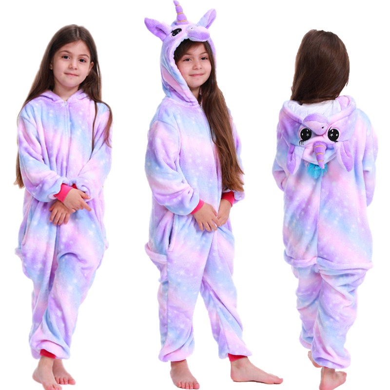 Purpose Durable Kigurumi Unicorn Spiderman Onesies Kids Children Jumpsuit Girls Boys Cosplay Pyjama Superhero Costume... - Image 3