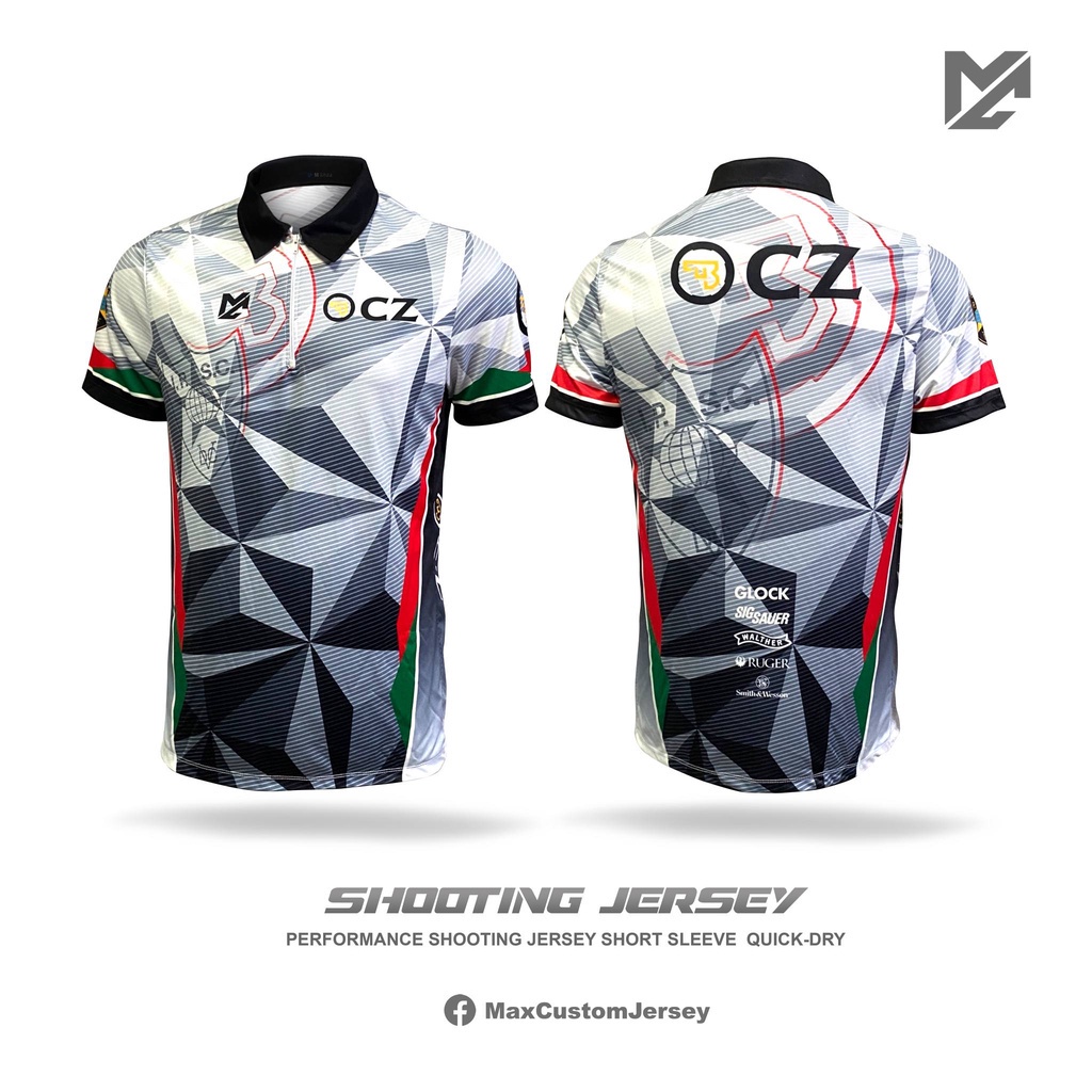 Ipsc Security Tactics Shooting Cz Shadow Team Glock Sigsauer High-quality Products Fully Sublimated 2023 Polo style21