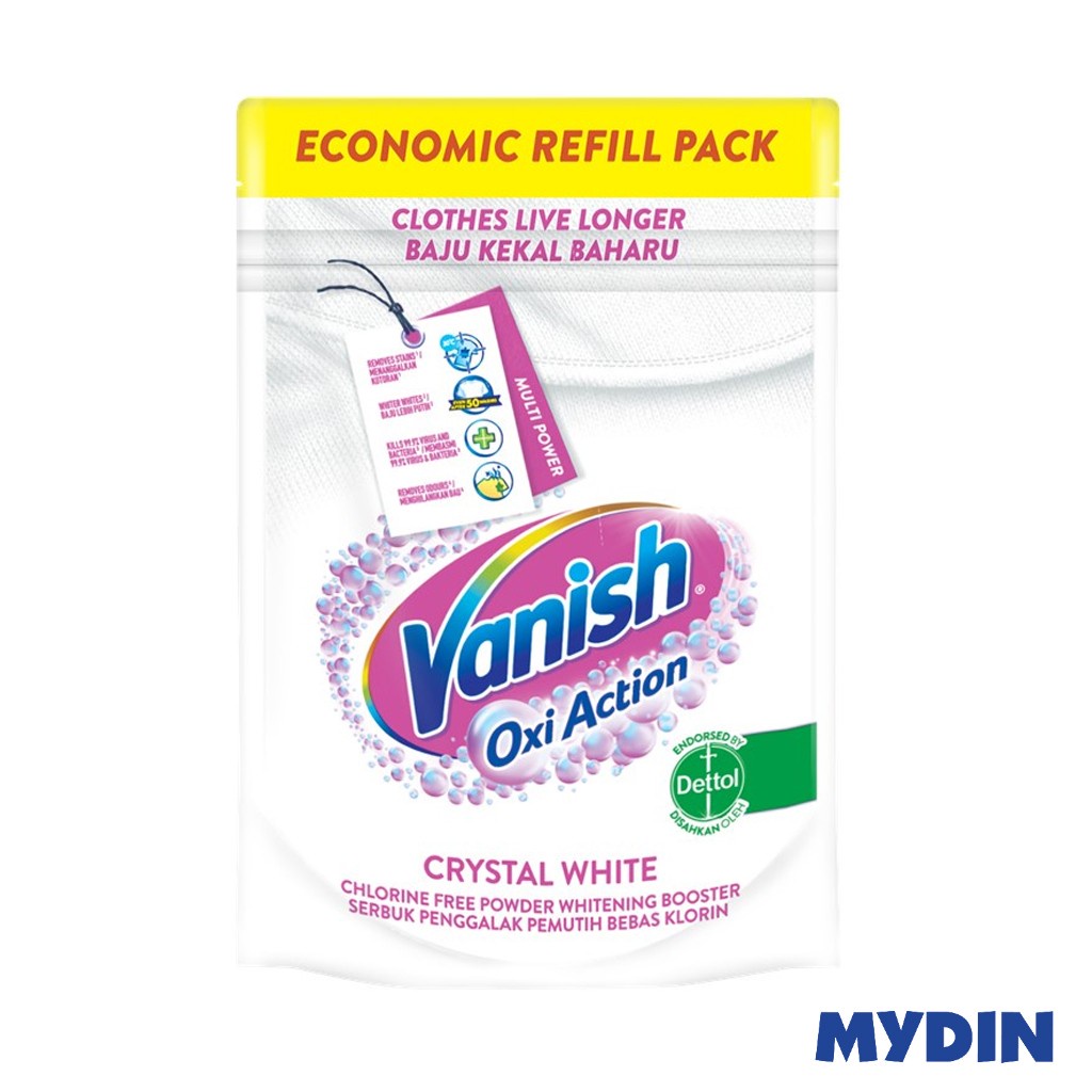 Vanish Stain Remover Powder Refill White (800g)