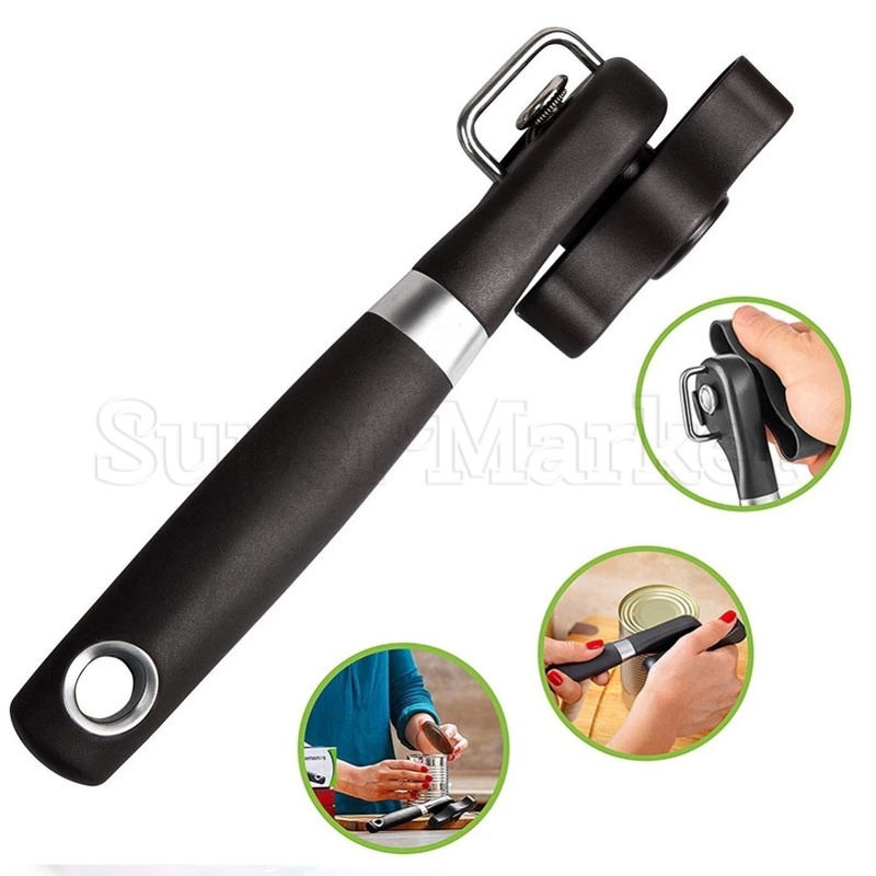 Stainless Steel Household Manual Bottle Opener Can Opener / Non-slip Rotary Can Opener