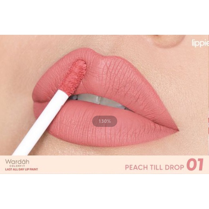 Get Long-Lasting Matte Perfection with Wardah Colorfit Last All Day Lip Paint Cream - 4.2g