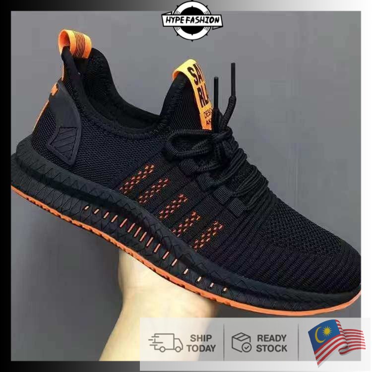 READY STOCK Hype Fashion Designed Low Tops Sneakers Men Sport Shoes