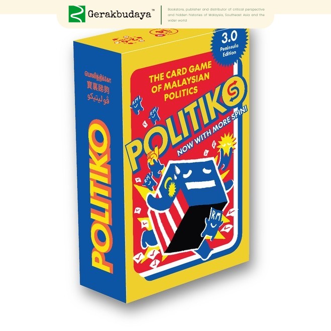 POLITIKO: The Card Game of Malaysian Politics 3.0 Peninsular Edition