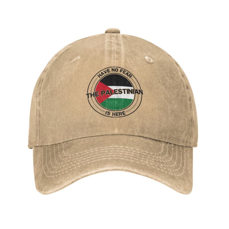 Fashion Cotton Have No Fear The Palestinian Is Here Baseball Cap for Men Women Personalized Adjustable Unisex Palestine Dad Hat