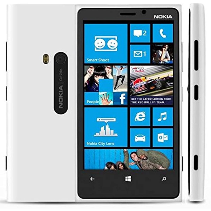 Nokia Lumia 920 32GB Unlocked 4G LTE Windows Smartphone w/PureView Technology 8MP Camera - White