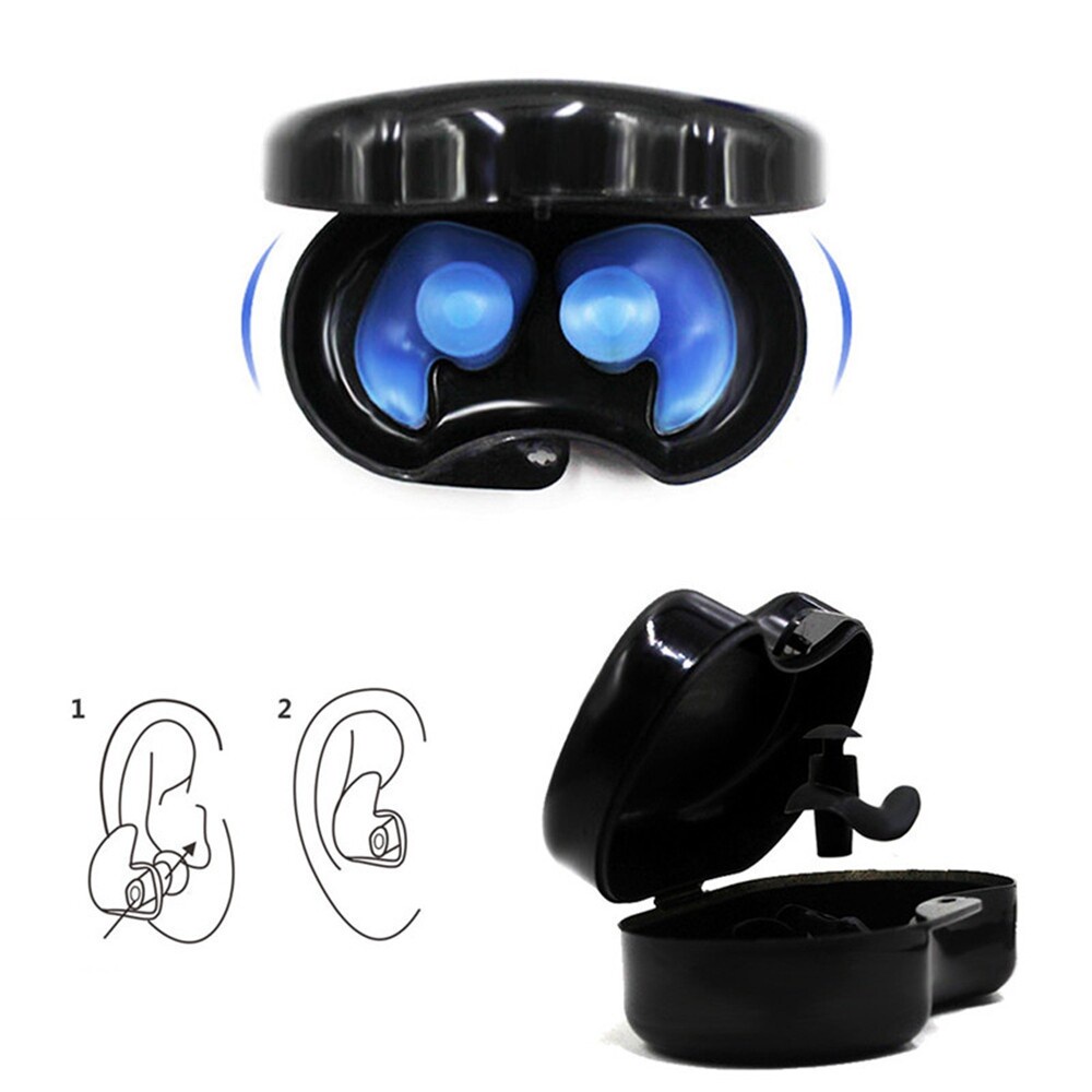 Multi Quality Swimming Ear Plugs Security Noise Reduction Protector Water Sports Silicone Safety Supplies Sleep Noice... - Image 5