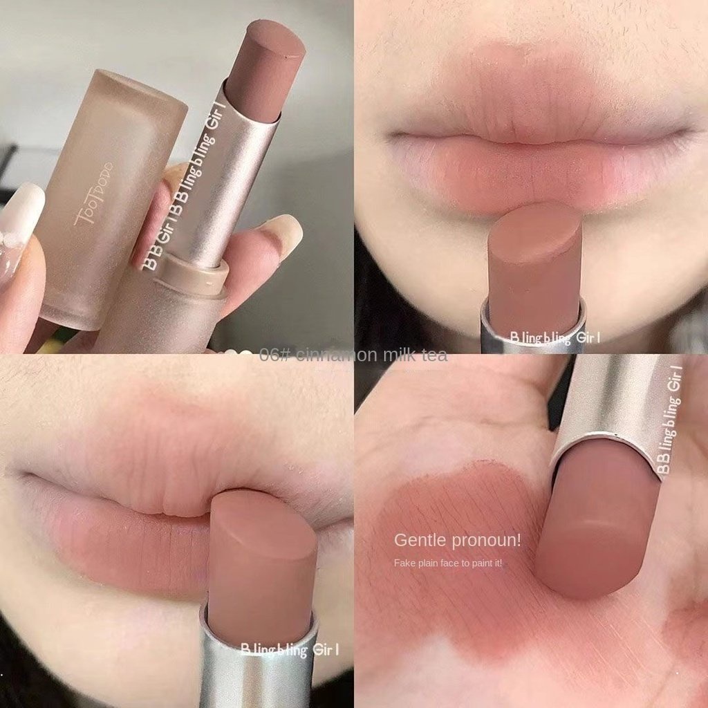 Toot Dodo Lipstick Matte Nude Lasting Water Proof Non Stick Cup Natural Lip Gloss