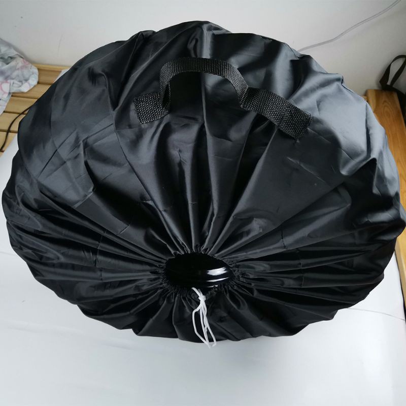 Daily Trendy Universal Car SUV Tire Cover Case Spare Wheel Bag Tyre Storage Tote Polyester - Image 3