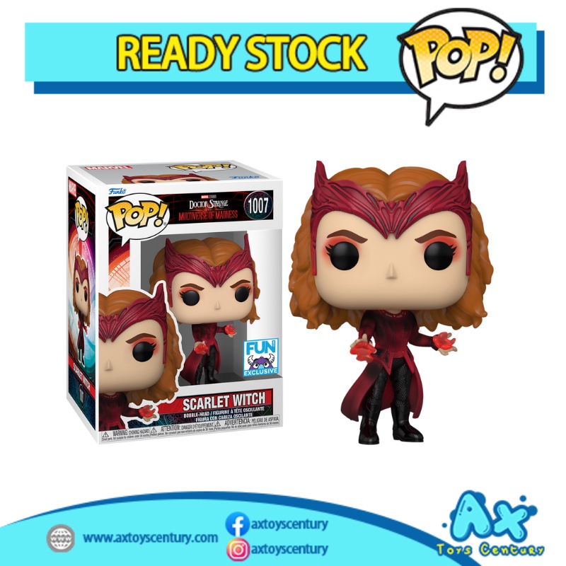 Funko Pop! Marvel Scarlet Witch GITD #1007 Fun Exclusive