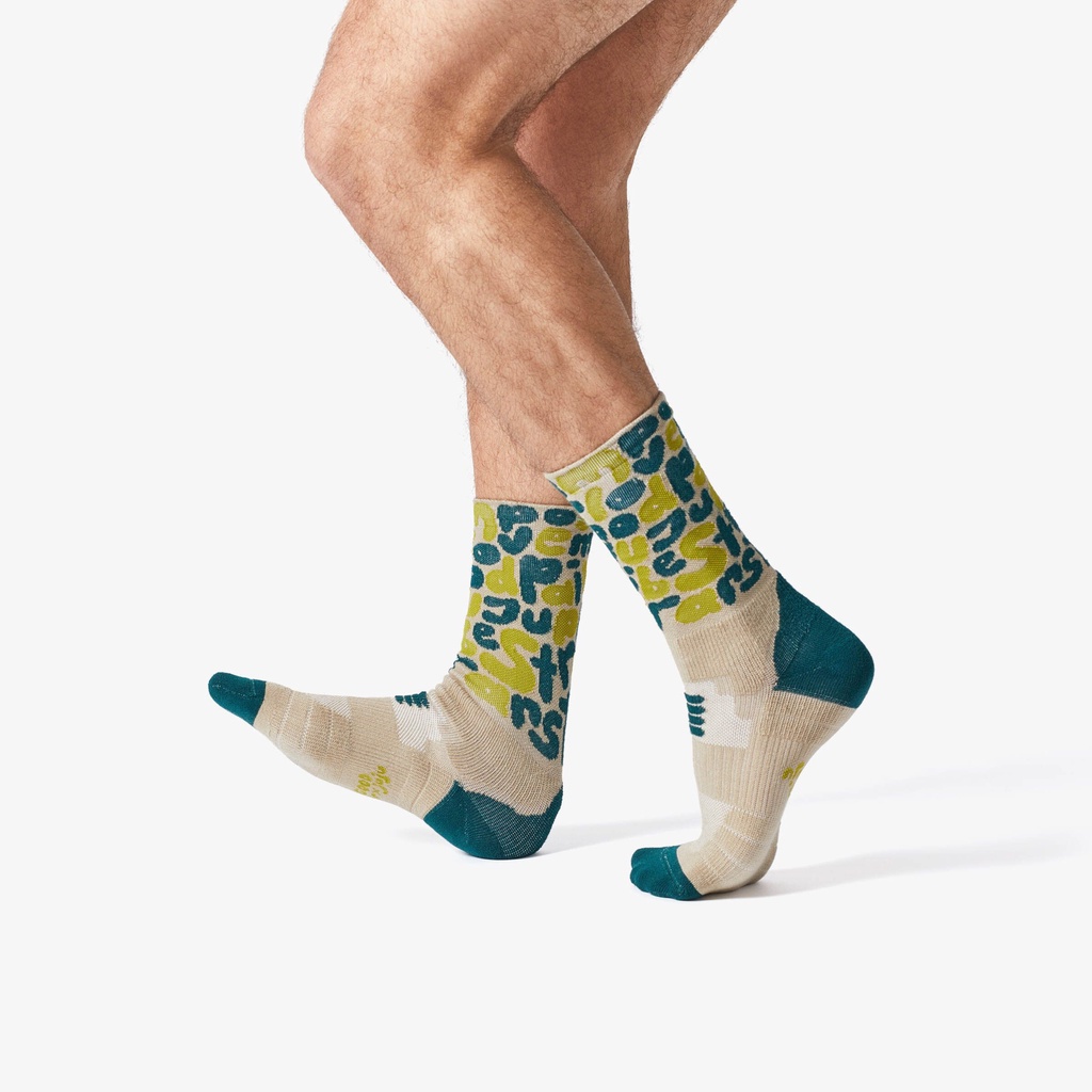 GOODPAIRSOCKS | Goodness,me | Good Soldier | Patterned Performance Crew Socks