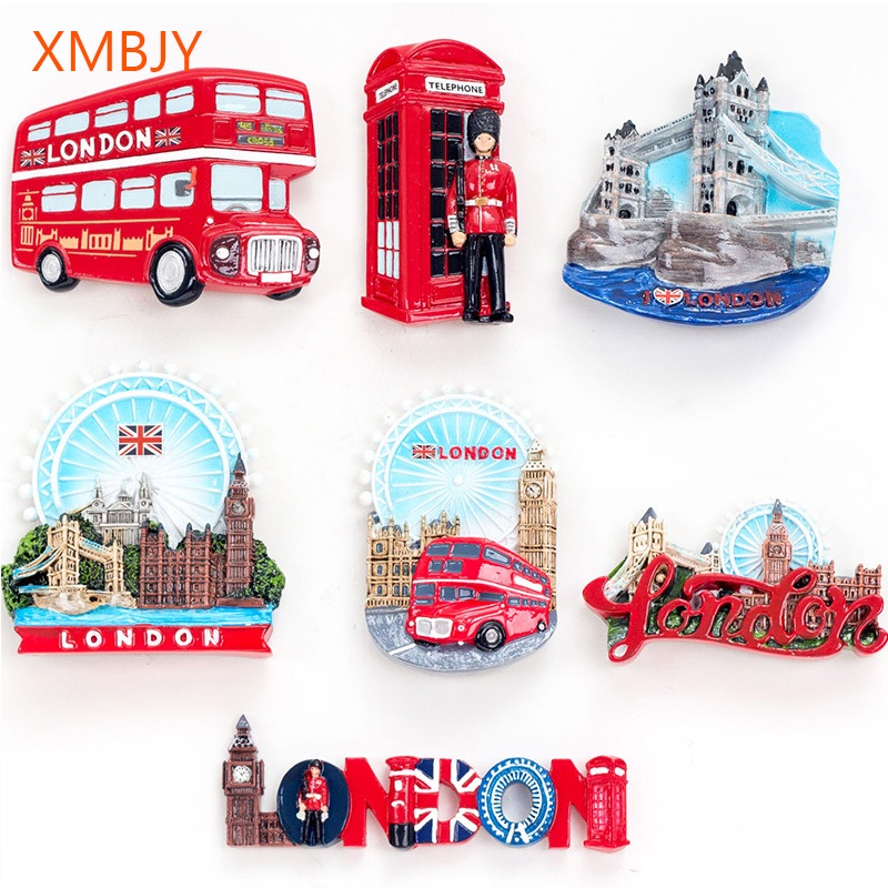 Magnet Refrigerator England London Cubs London Eye London Bridge Refrigerator Magnet Magnetic Refrigerator Souvenirs