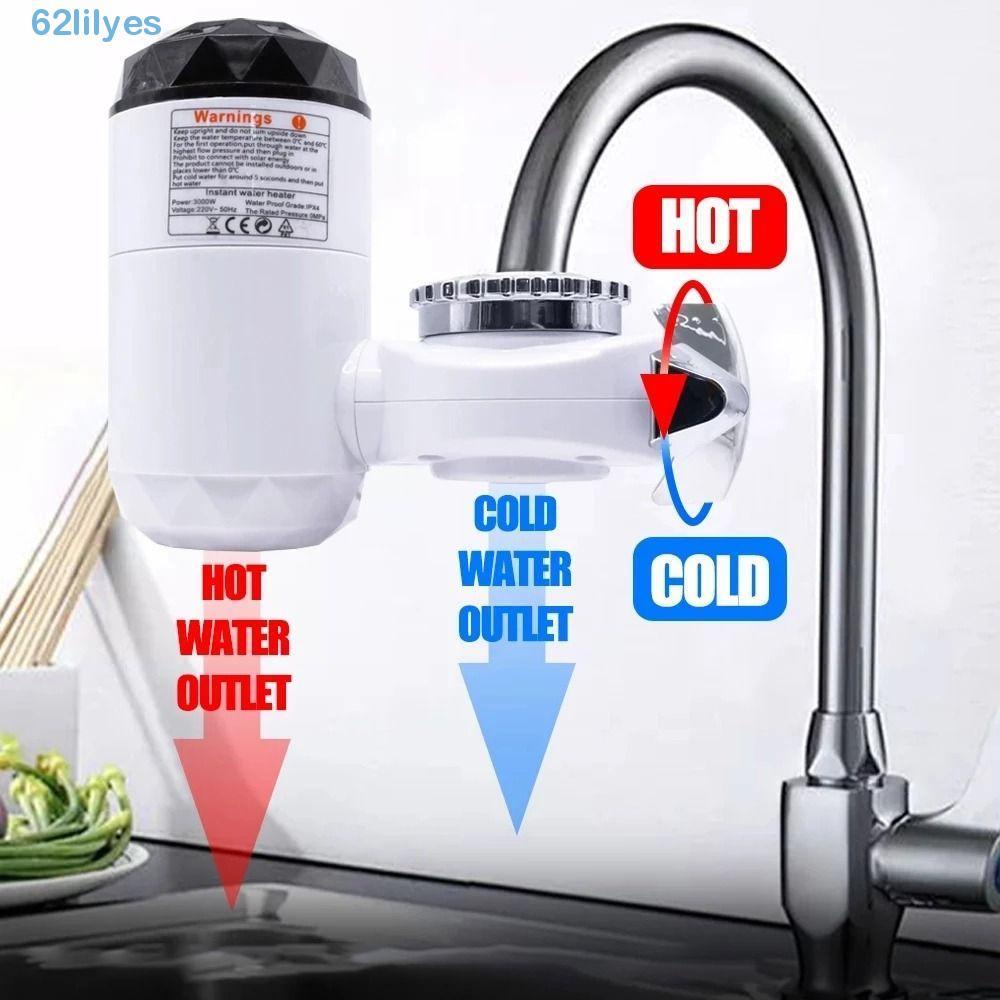 LILYES Heater Portable High-quality Low Consumption ABS Instant Typ Rapid Heating Faucet Heater Installation Free Electric Water Heater