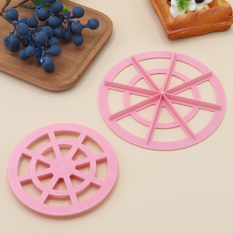 Circular Mold Fan Shaped Pastry Cutter Dough Press Bread Roll Form Cookie Cake Baking Kitchen Tool