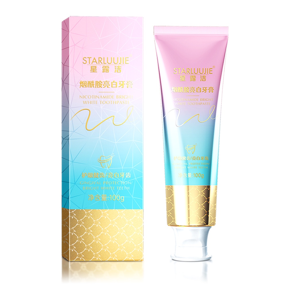 Reliable Essential Hailicare Niacinamide Whitening Toothpaste 100g Stain Remove Yellowing Fresh Breath Clean Teeth Or... - Image 5