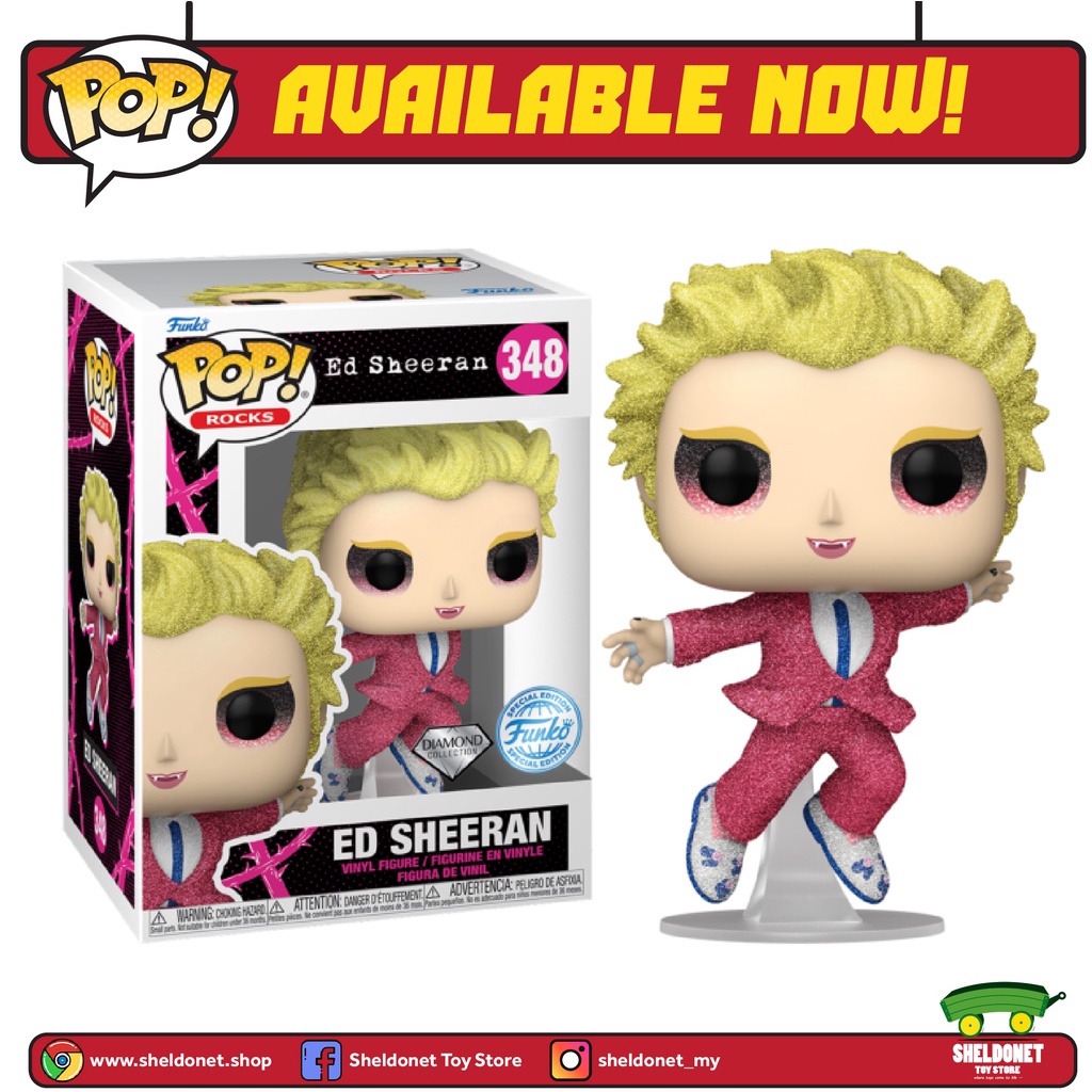 Funko Pop! Rocks: Ed Sheeran - Vampire (Diamond Glitter) [Exclusive]