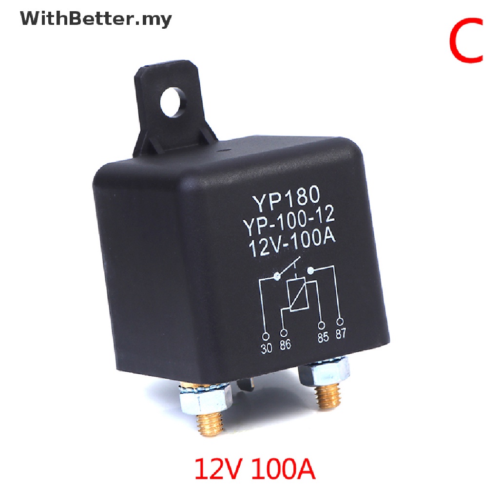 Premium Essential WithBetter Starg relay 200A 100A 12V/24V Power Automotive Heavy Current Start MY Purpose - Image 5