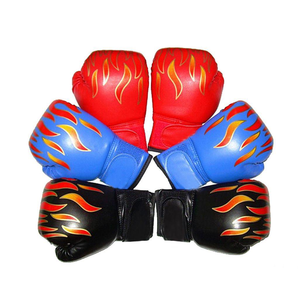 Kids Children Kickboxing Training Gloves Punching Sandbag Sports Fighting MMA Boxing Glove Sanda Silat Fitness Gym Taekwando Sarung