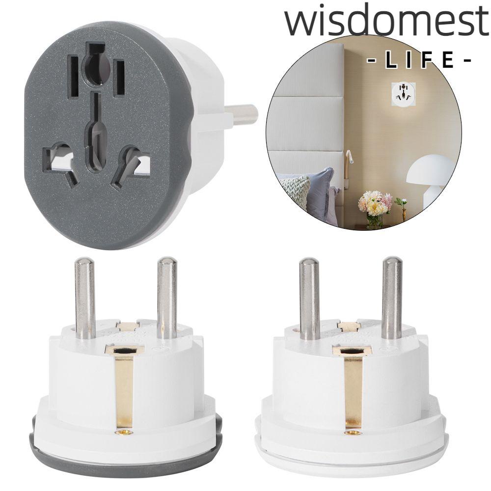 WISDOMEST1 Converter Europe South Korea German Standard US Socket Converter