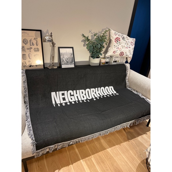 NEIGHBORHOOD Blanket Tassel Outdoor Camping Sofa Towel Decorative Leisure Room Trendy NBHD