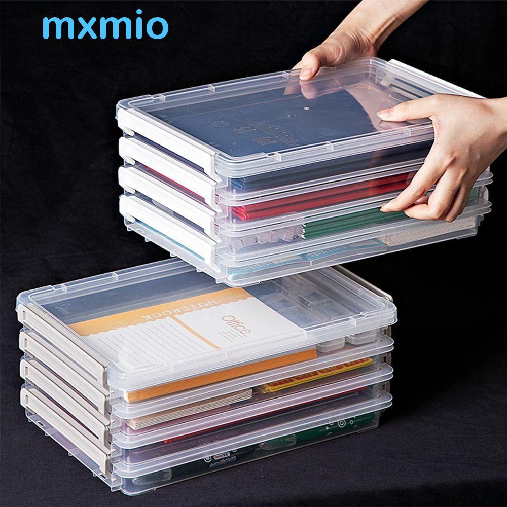 MXMIO Certificates Storage Box A4 A5 A6 Contract Photocards Office Supplies Stationery Paper Organizer Classification Box